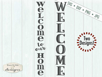 Welcome Vertical - SVG