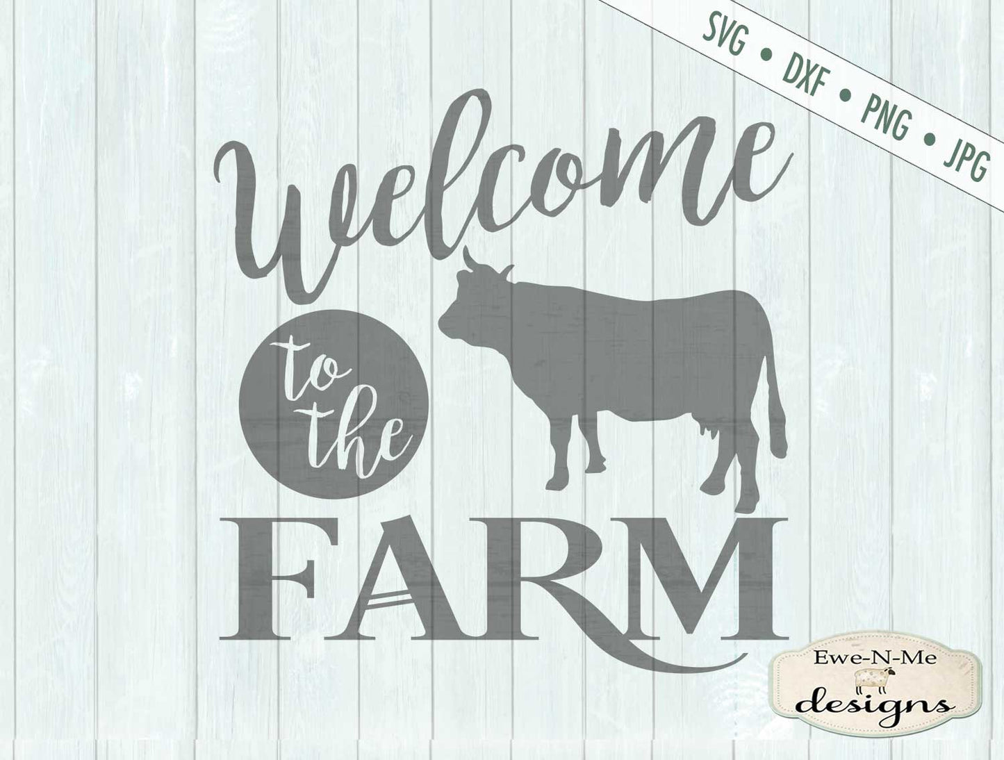 Welcome to the Farm - SVG