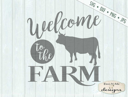 Welcome to the Farm - SVG