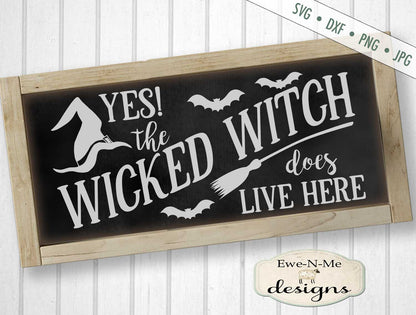 Wicked Witch - Halloween - SVG