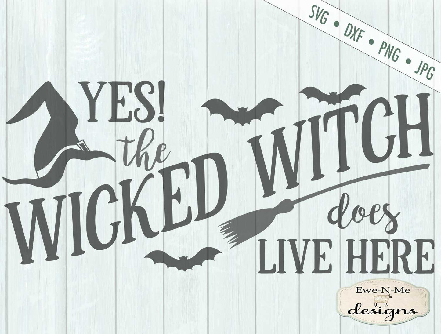 Wicked Witch - Halloween - SVG
