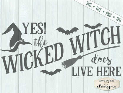 Wicked Witch - Halloween - SVG