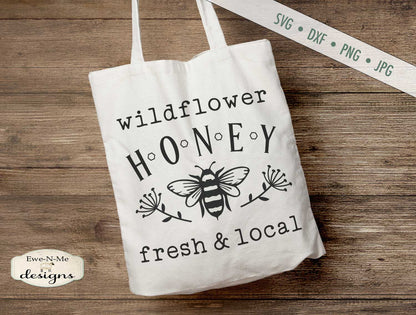 Wildflower Honey - Bee - SVG