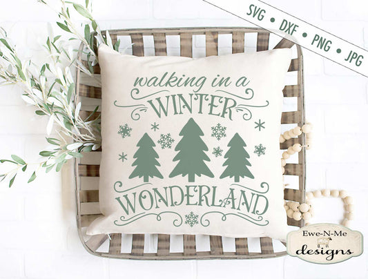 Winter Wonderland - Christmas - SVG