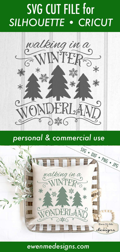 Winter Wonderland - Christmas - SVG