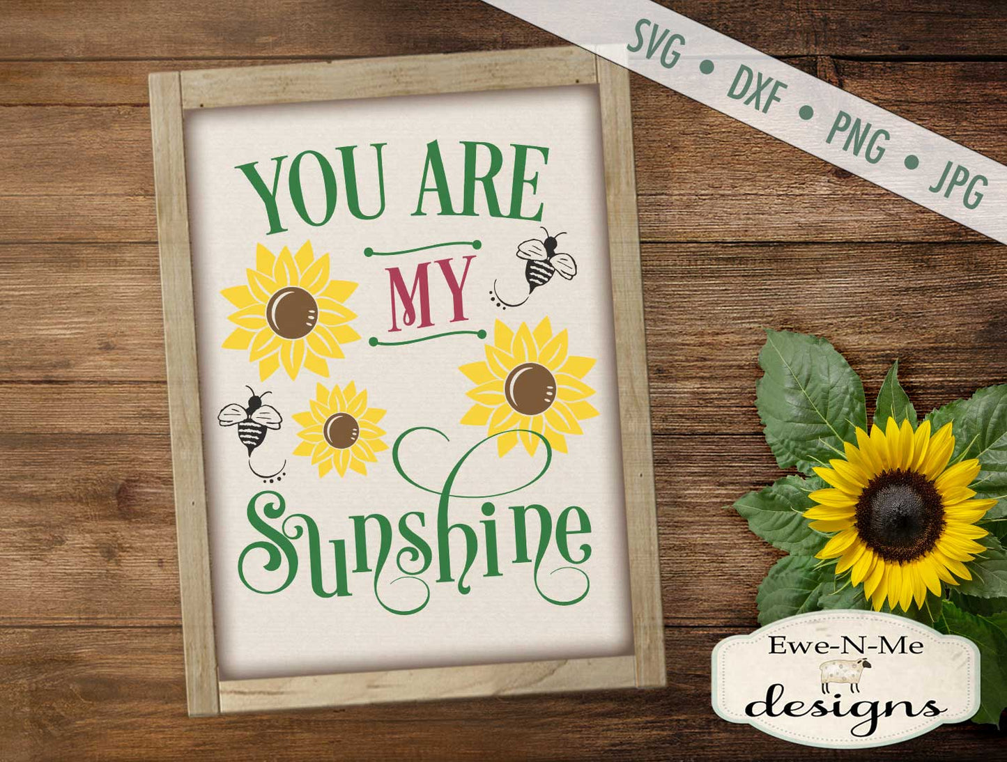 You Are My Sunshine - SVG